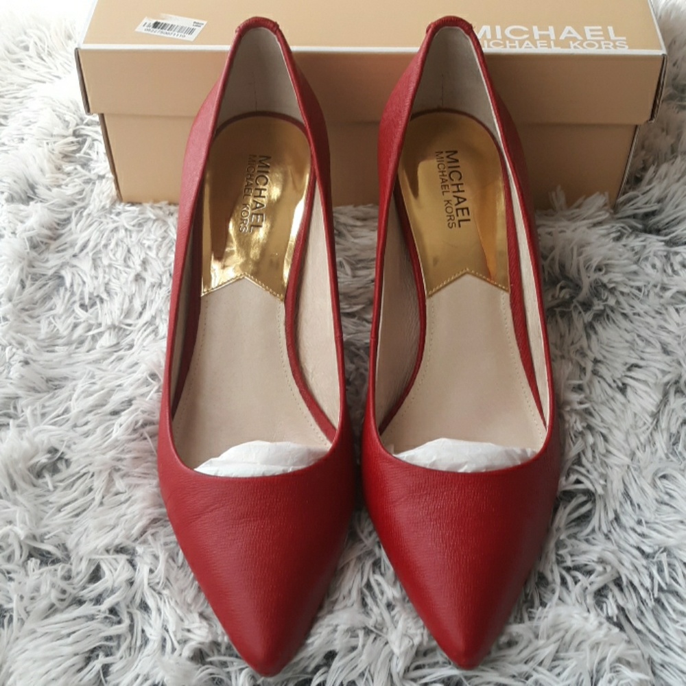 Sale! Michael Kors Red Heels